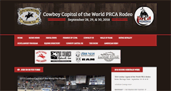 Desktop Screenshot of cowboycapitalprcarodeo.com